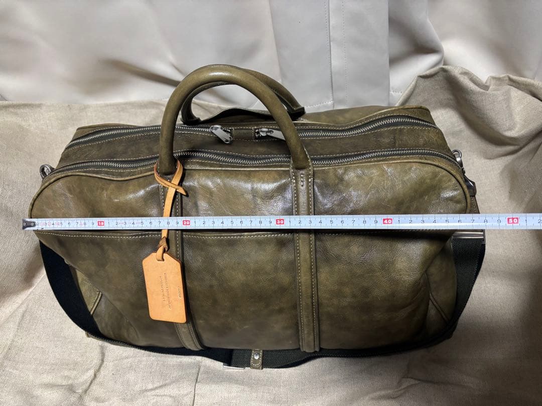 aniary 日本製 レザーボストンバッグ 本革 2WAY