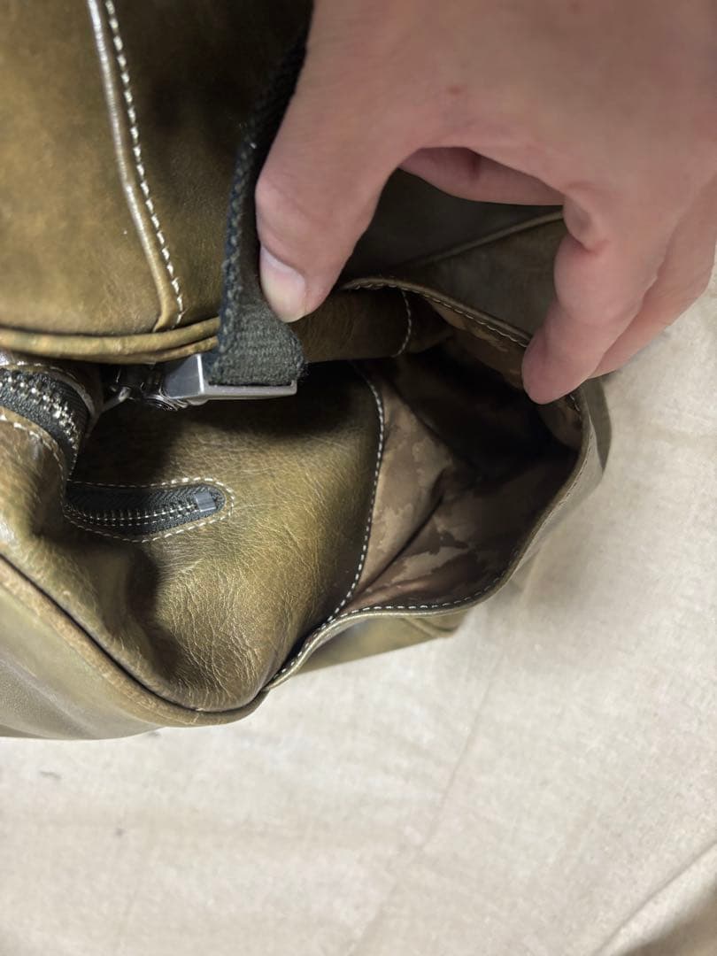 aniary 日本製 レザーボストンバッグ 本革 2WAY