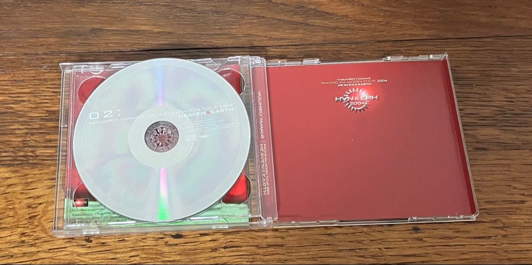 山根康広ファンクラブ限定CD 2枚組HEAVEN&EARTH 2004 視聴済