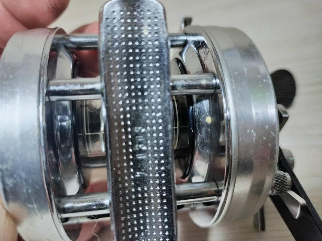 アブガルシア　アンバサダー5500C 　ビンテージ　リール abu 　シルバー