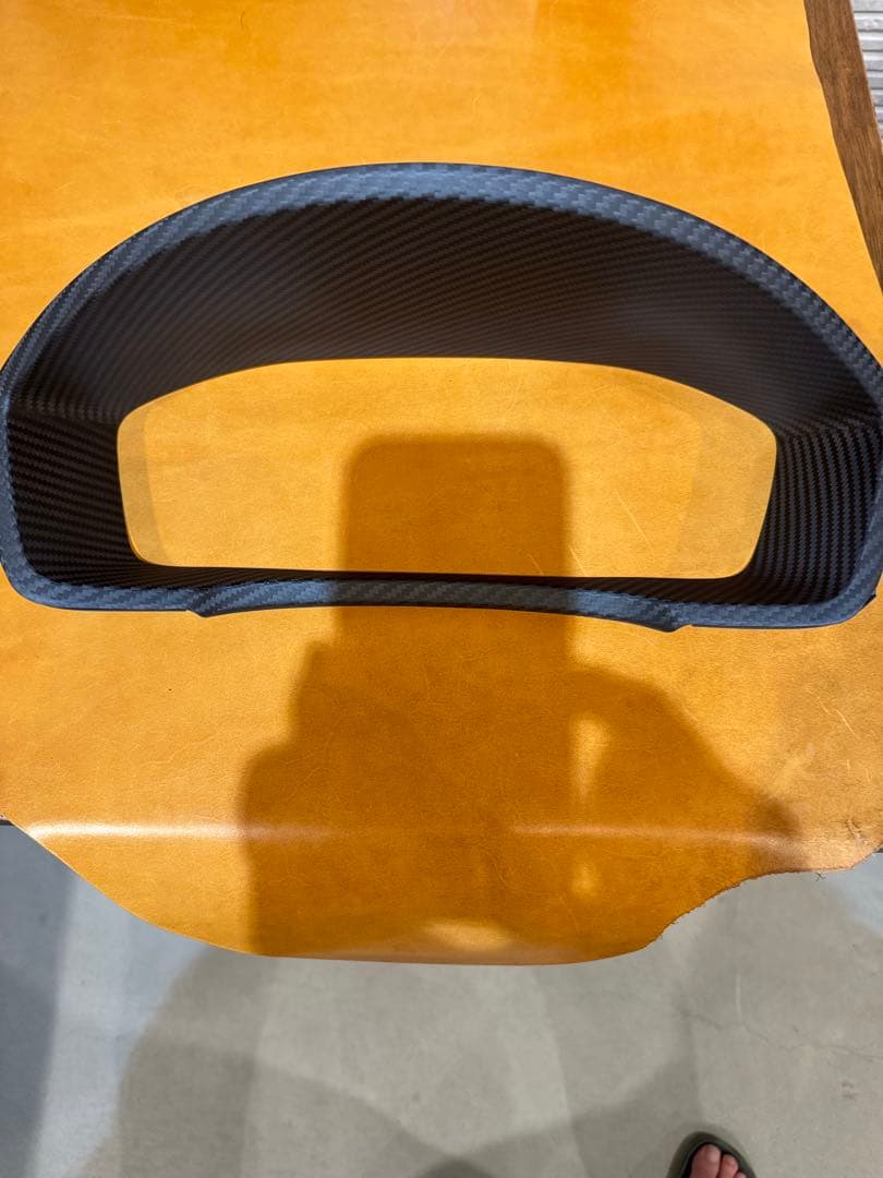 シビックタイプR FL5 艶消しドライカーボン　メーターインナーフードカバー