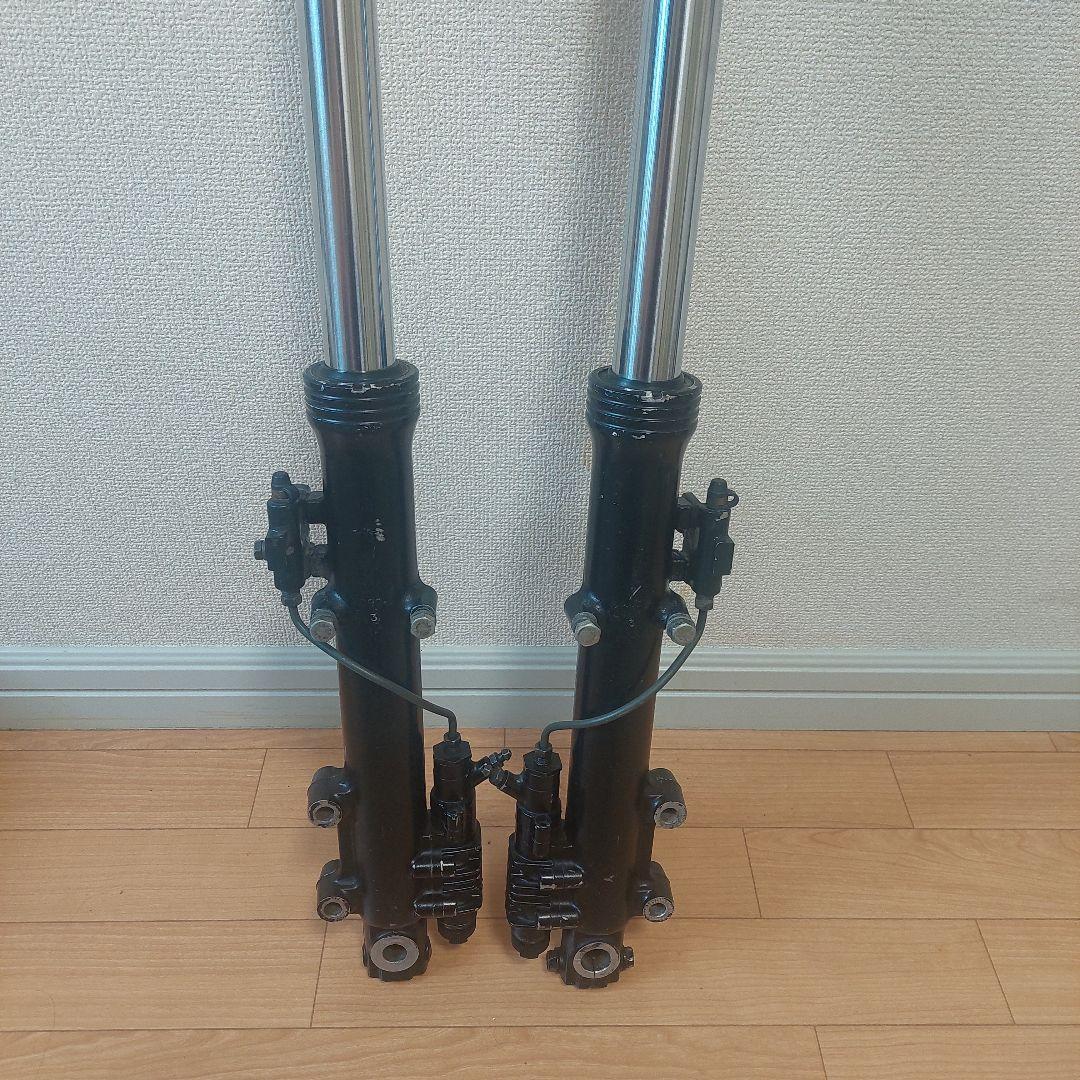 GPZ サスペンションフォーク アルミ製 シルバー/ブラック