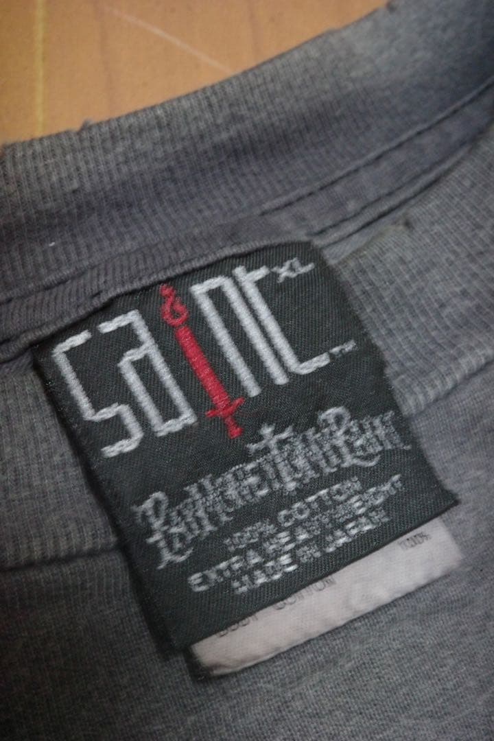 【正規品】SAINT MICHAEL セントマイケル PTP ロンT XLサイズ