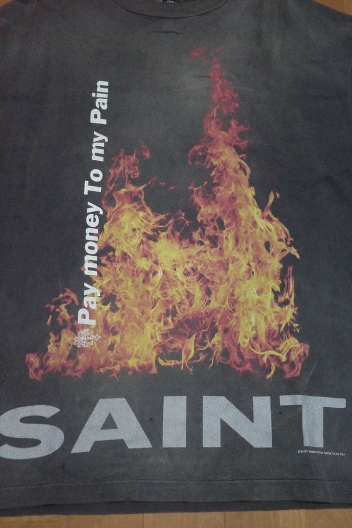 【正規品】SAINT MICHAEL セントマイケル PTP ロンT XLサイズ