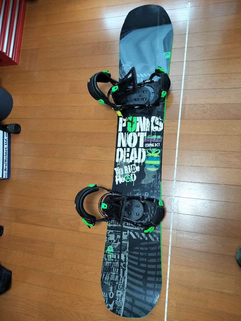 スノーボードフルセット　HEADビンディング付き153cm　COURSE DCT