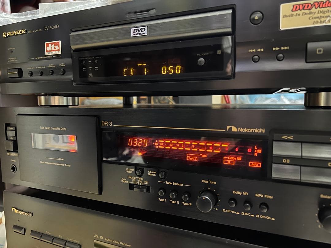 300台限定ナカミチDR-3 カセットデッキNakamichi