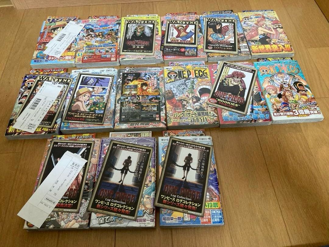【初版印刷】ワンピース　全巻セット　帯付き　封入冊子付き　その他色々