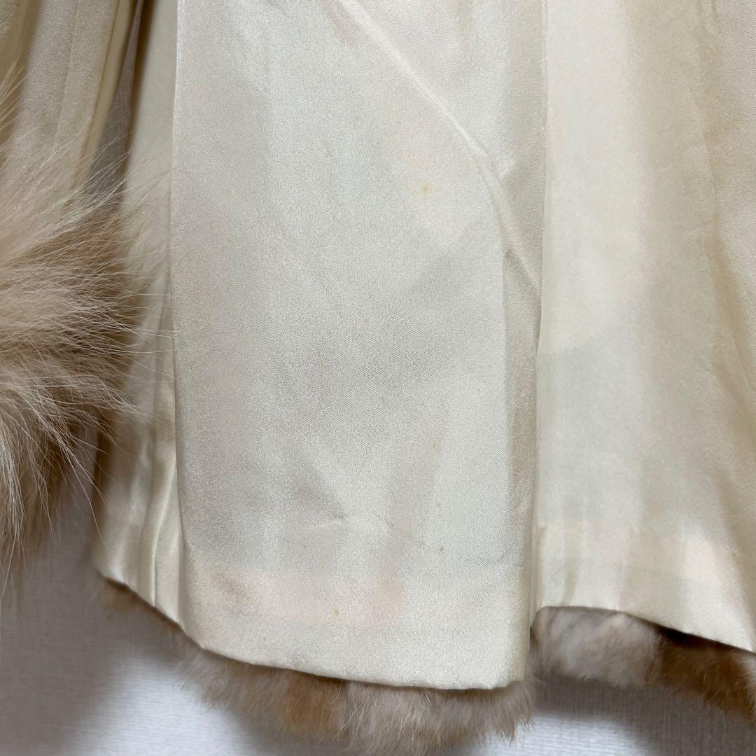 ✨激レア✨バルマン ファーコート リバーシブル シルク ブルーフォックス