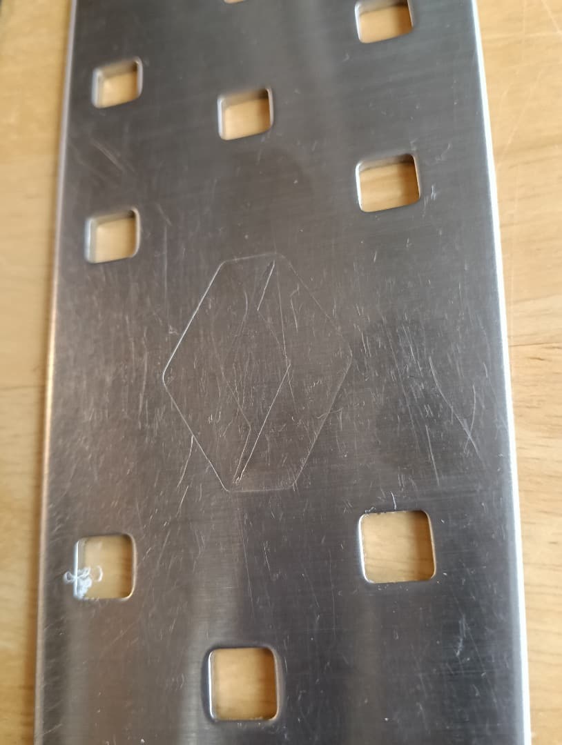 ルノー純正　フットレスト　中古品