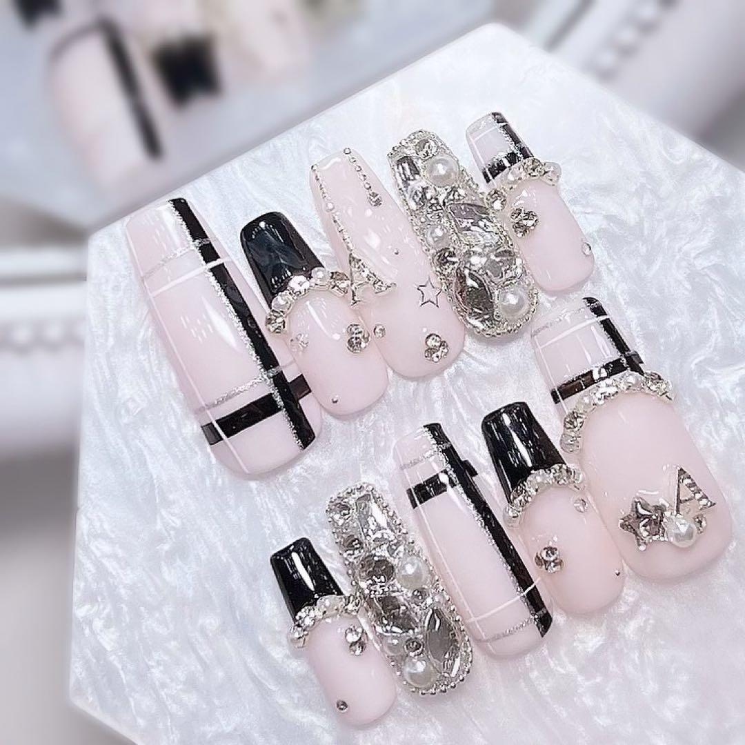 お急ぎ便A♡ ネイルパーツ ネイルチップ 量産型 ヲタク 推し活グッズ オーダー