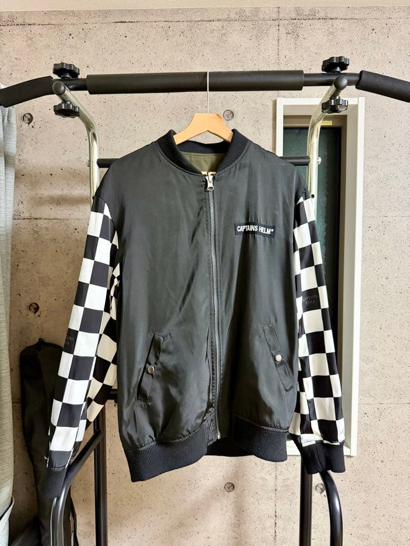 CAPTAINS HELM/ナイロンMA-1リバーシブルジャケット