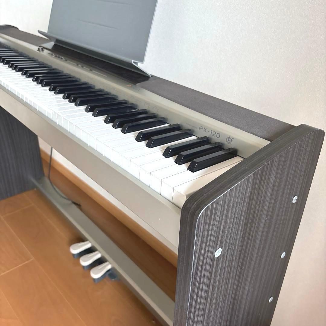 CASIO Privia PX-120 電子ピアノ 動作良好 別売りペダル付き