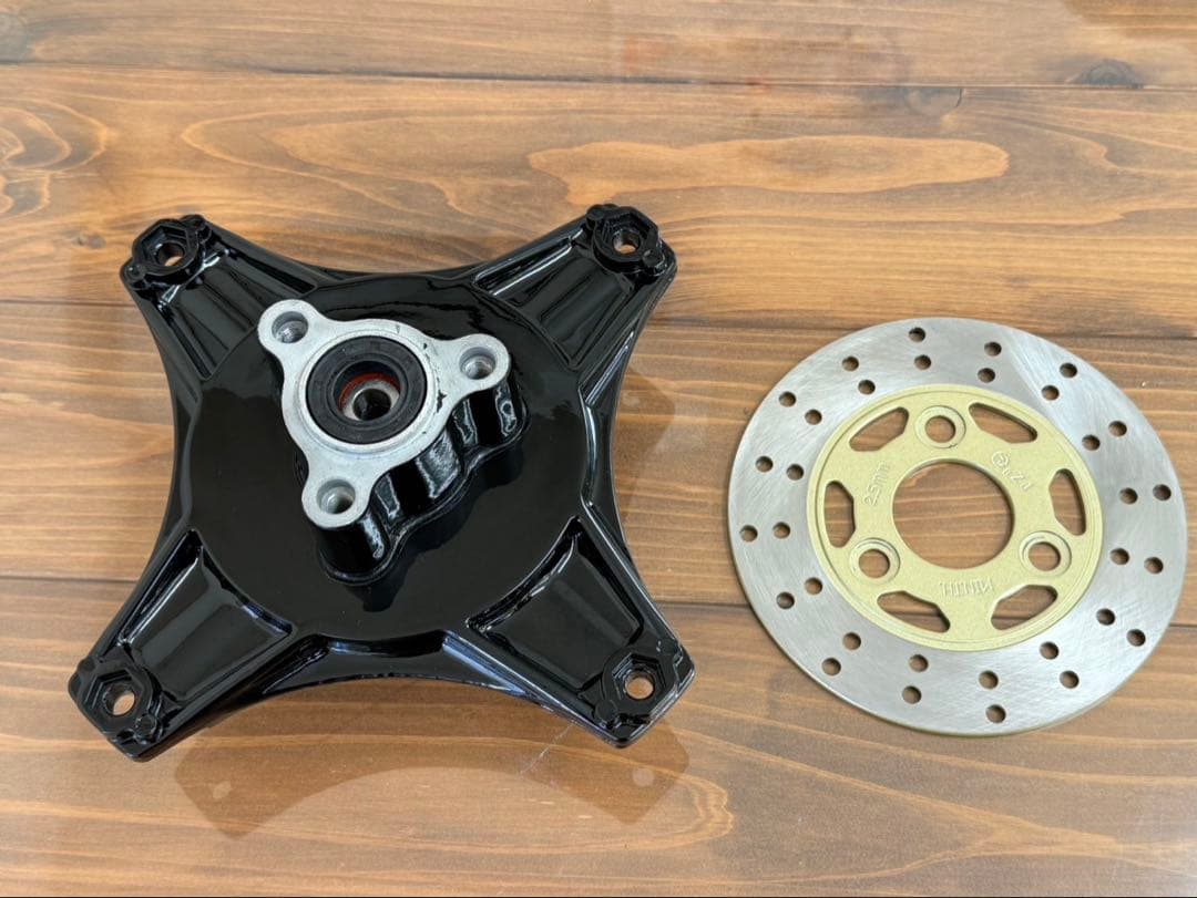 ダックス　シャリー　DAX CHALY ディスクハブ　水野鈑金　【加工後未使用】