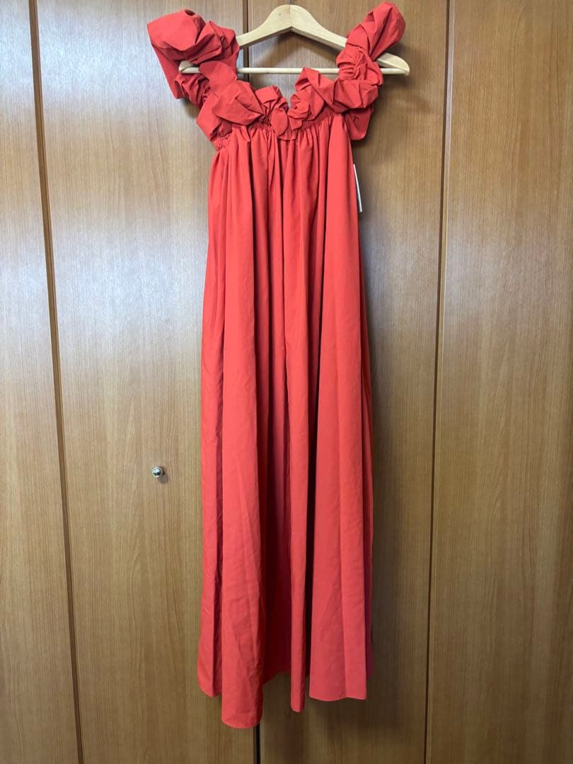 t*i様 THE TOÉ Erie Frills Onepieceレッド