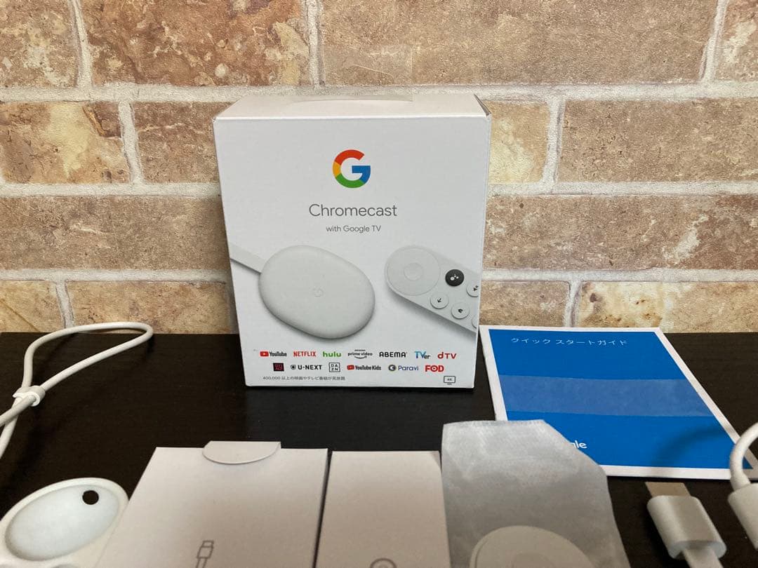 Chromecast with Google TV 4K 別売付属