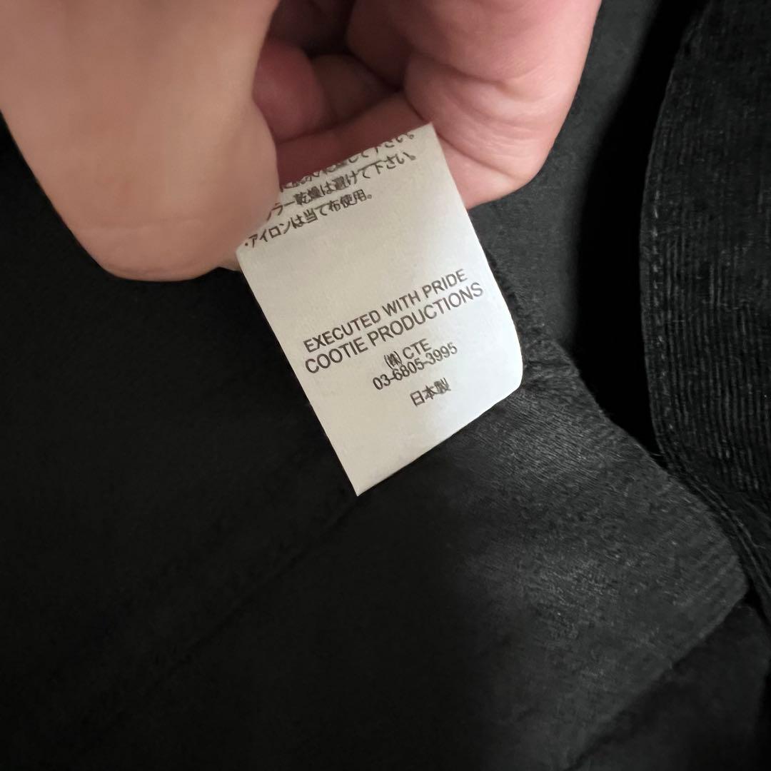 24AW COOTIE 3rdタイプ コーデュロイトラッカージャケット S
