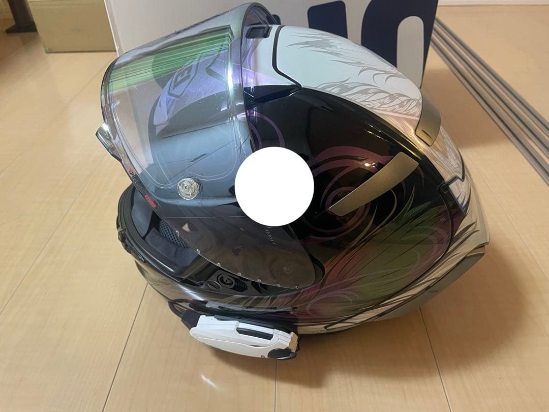 セキュリティ・セーフティ SHOEI X-14 KUJAKU + Bcom sb6x