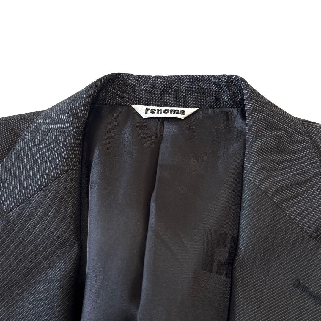 極美品 renoma HOMME スリーピース スーツ セットアップ L レノマ