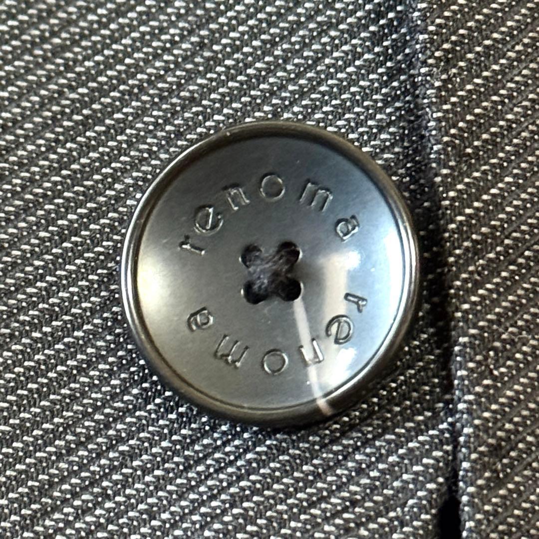 極美品 renoma HOMME スリーピース スーツ セットアップ L レノマ
