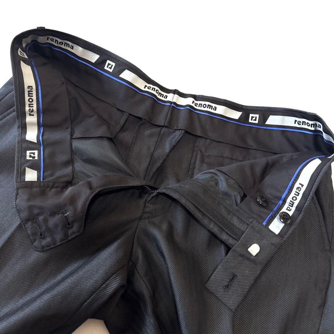 極美品 renoma HOMME スリーピース スーツ セットアップ L レノマ