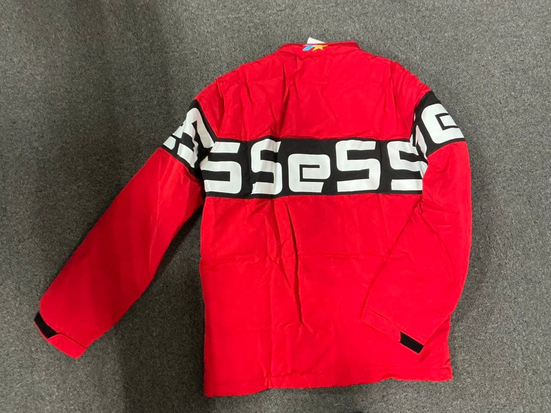 レッド ロゴ入り アウター メンズ