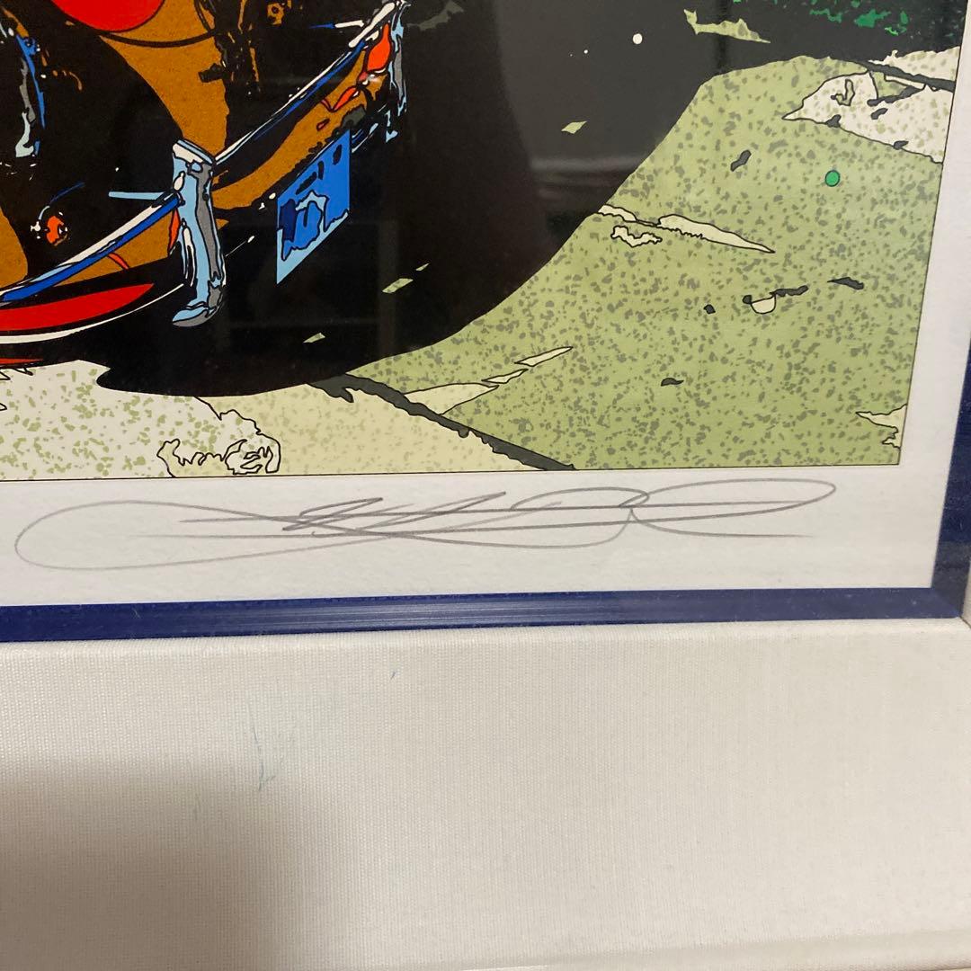 や*ん様 【希少 美品】 鈴木英人 「きみの季節」 3/250 直筆サイン入り