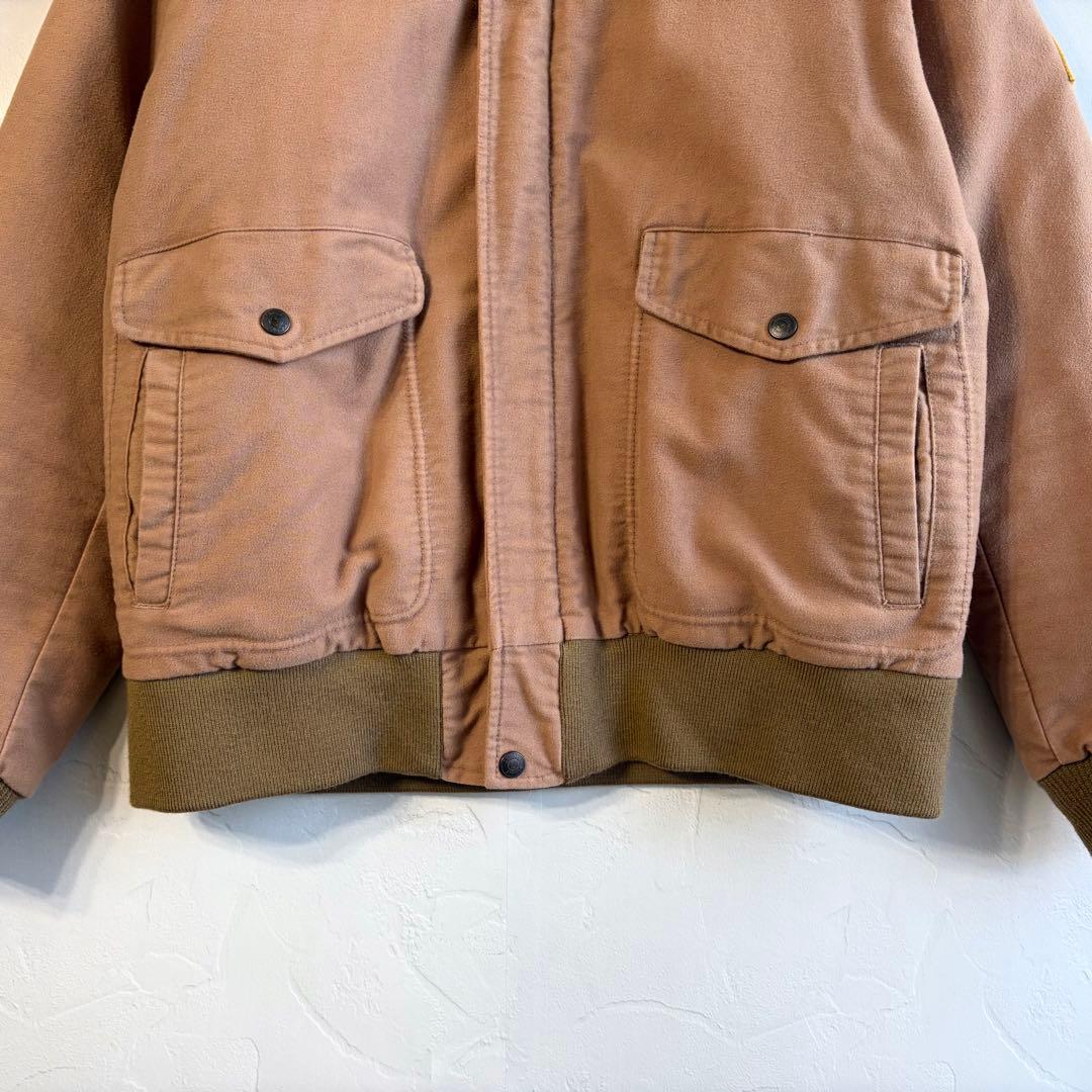 【schott】Moleskin bomber jacket