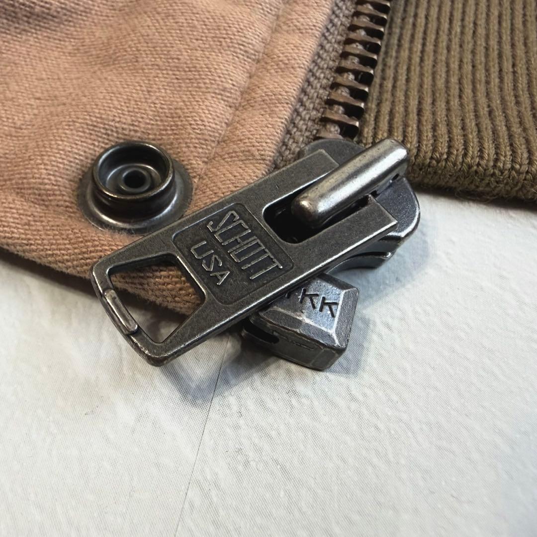 【schott】Moleskin bomber jacket