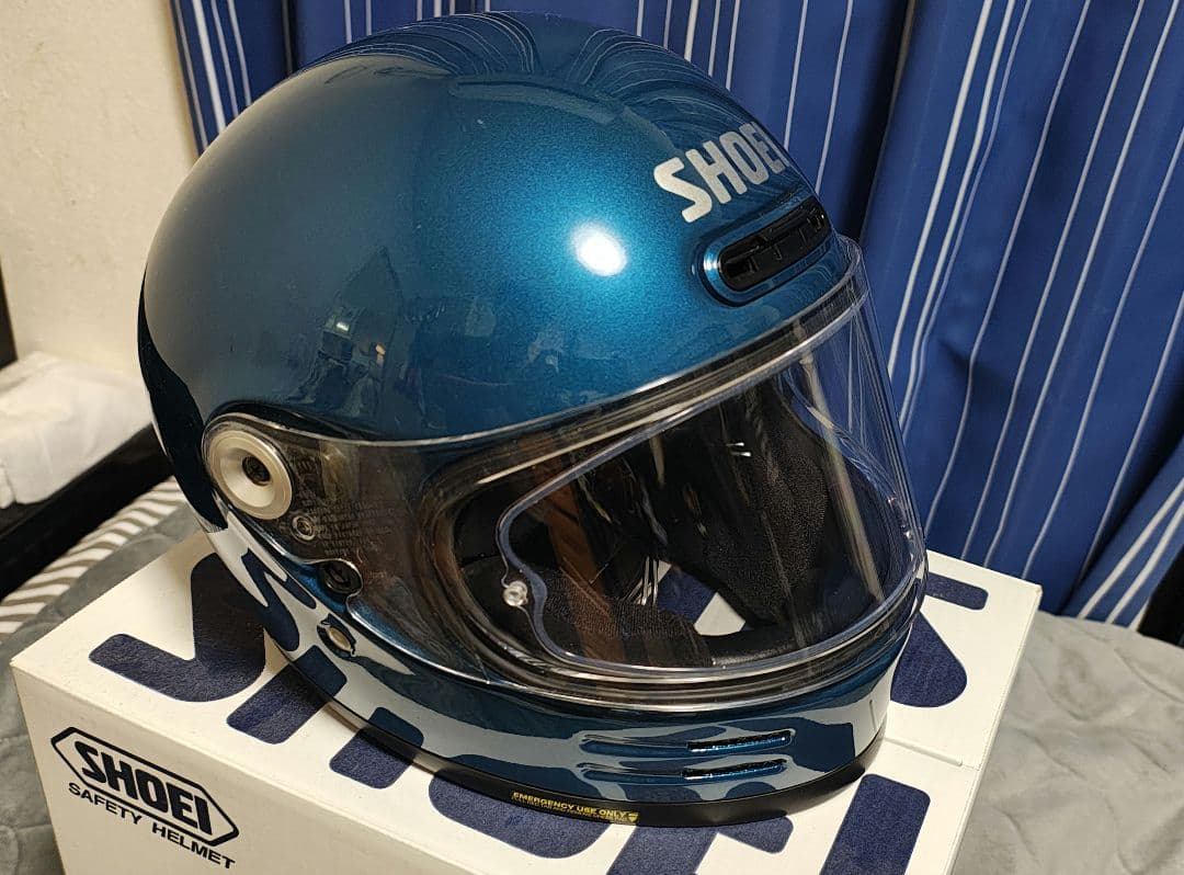 SHOEI グラムスター フルフェイスヘルメット　ラグナブルー