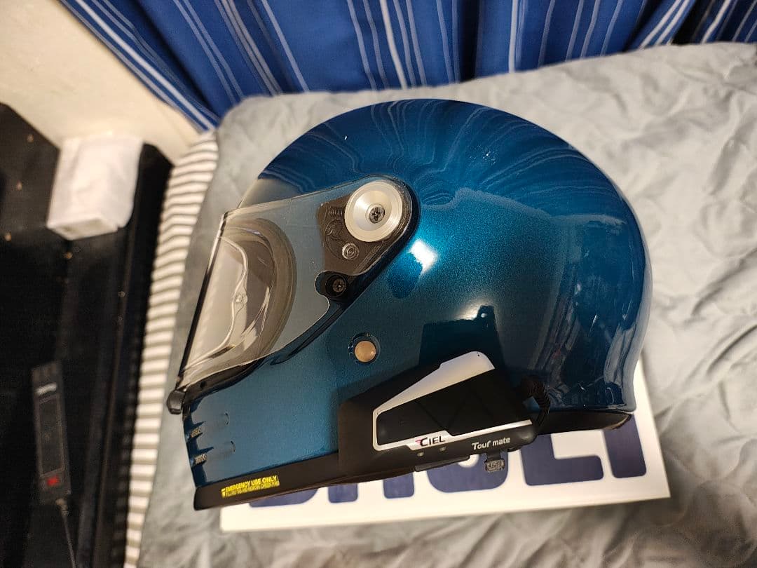 SHOEI グラムスター フルフェイスヘルメット　ラグナブルー