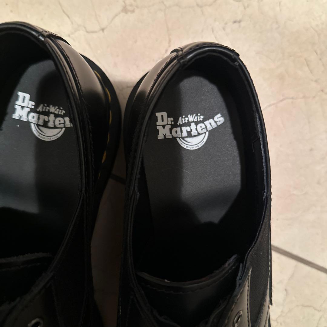 Dr. Martens ブラックカジュアルシューズラスト