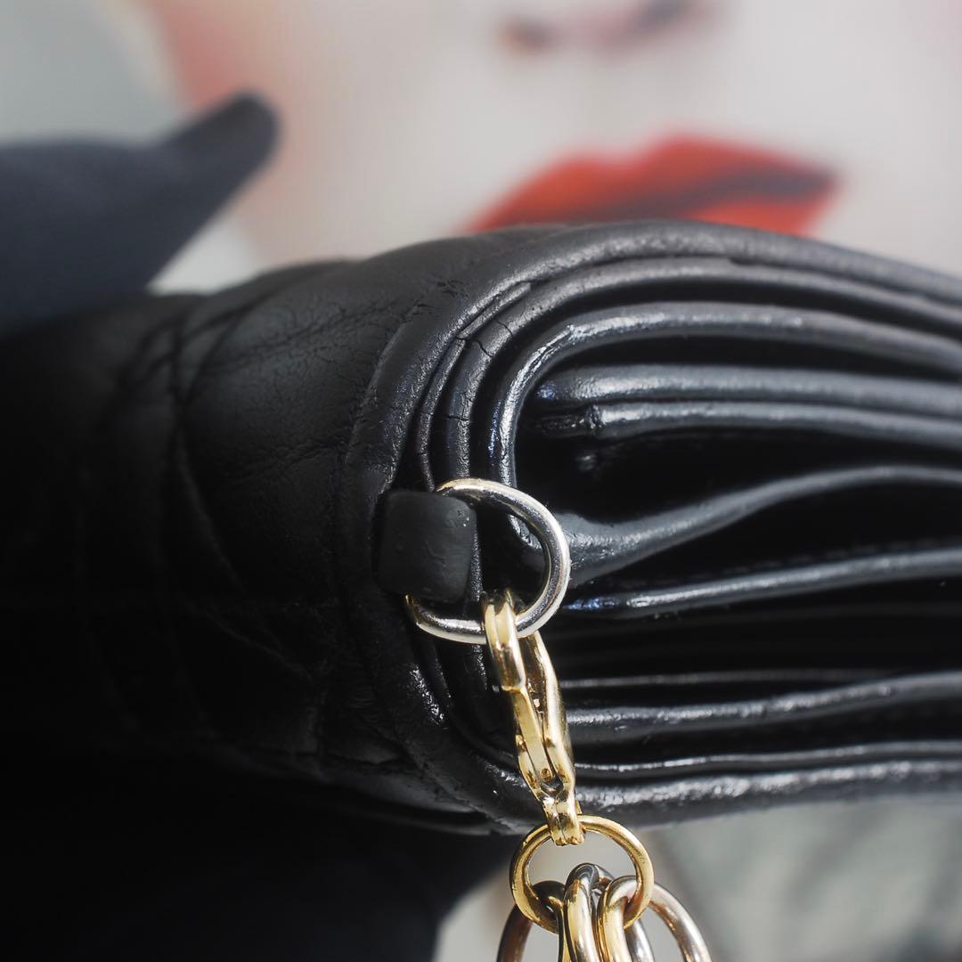 ＊Lady Dior＊ディオール＊ラムスキン＊ロータスウォレット＊カナージュ