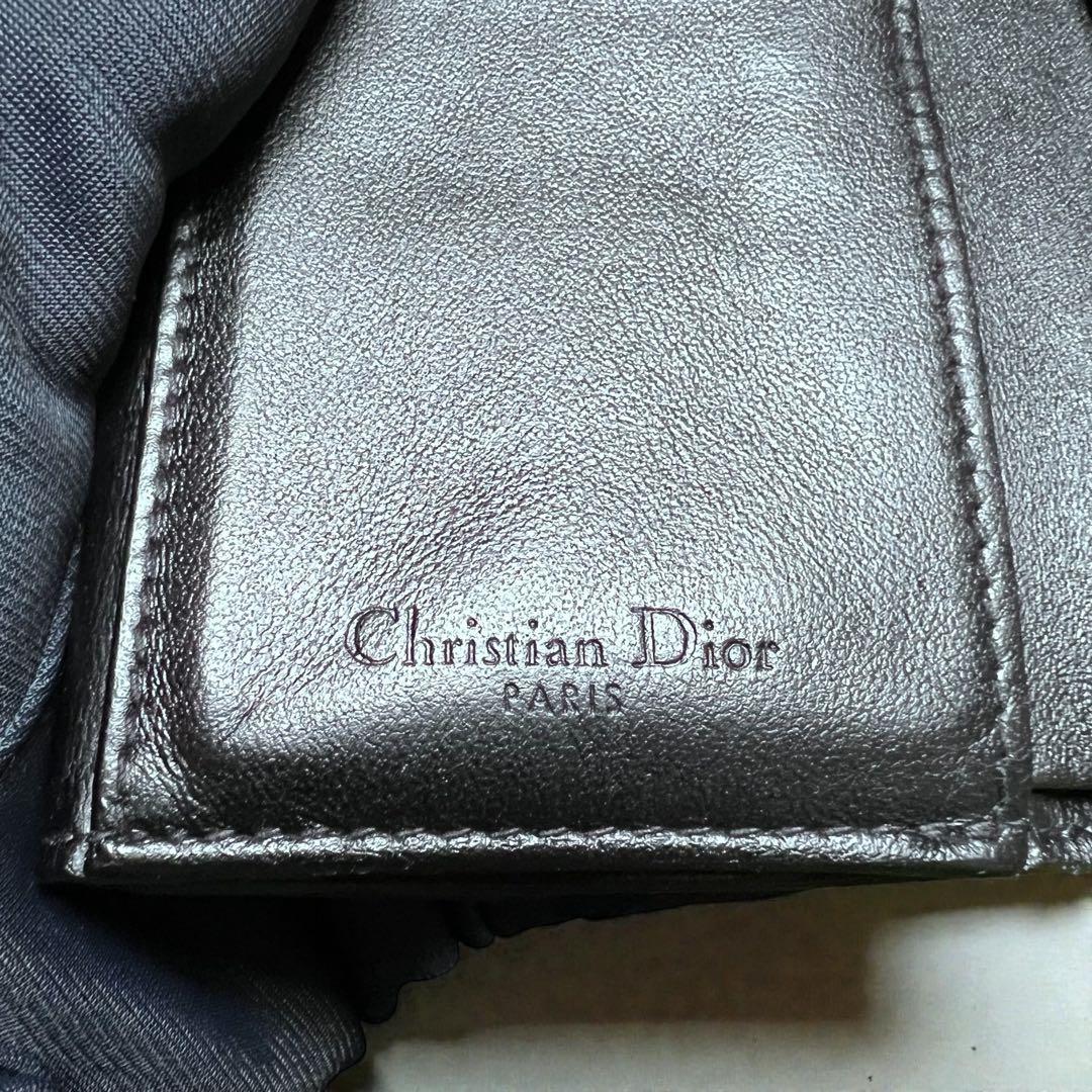 ＊Lady Dior＊ディオール＊ラムスキン＊ロータスウォレット＊カナージュ