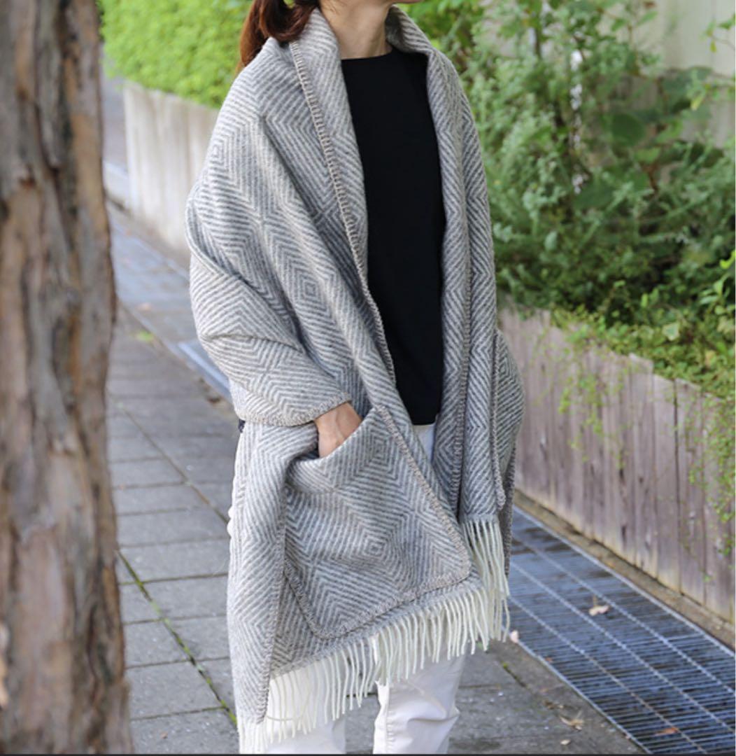 LAPUAN KANKURITポケットショールMARIAタグ付き