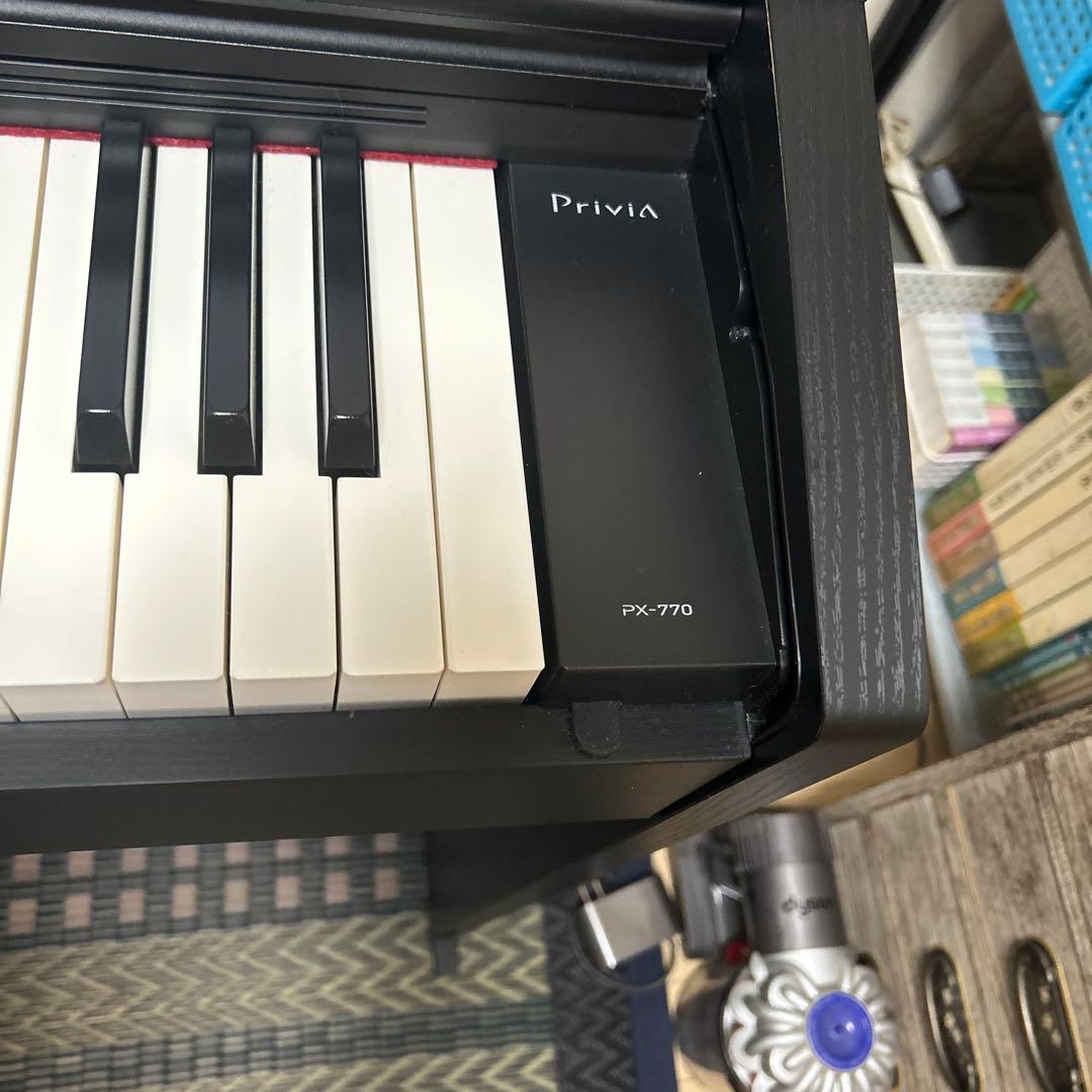 【引き取り限定】 CASIO Privia PX-770 電子ピアノ プリヴィア