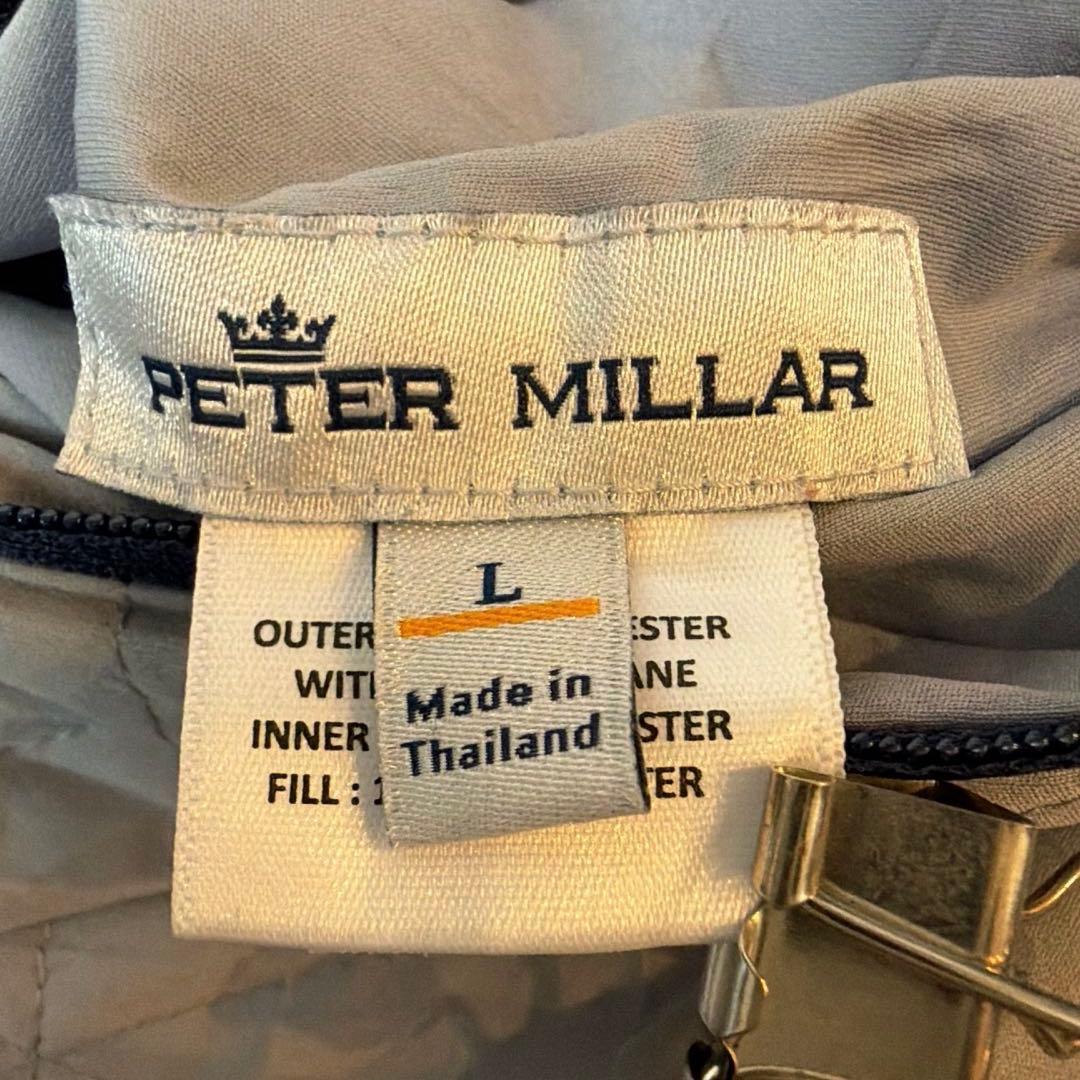 【極美品】PETER MILLAR リバーシブル フリースベスト L 高級ウェア