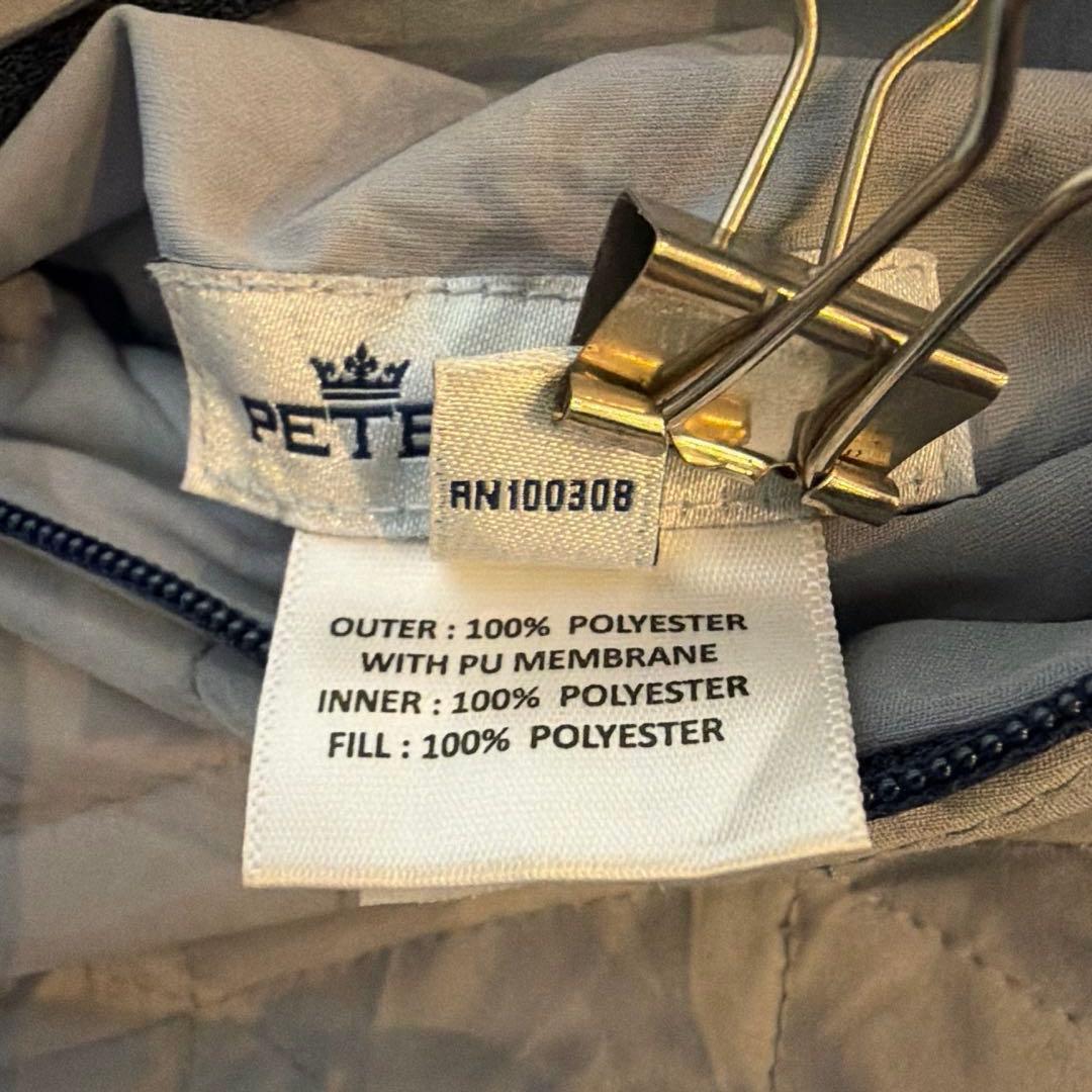 【極美品】PETER MILLAR リバーシブル フリースベスト L 高級ウェア