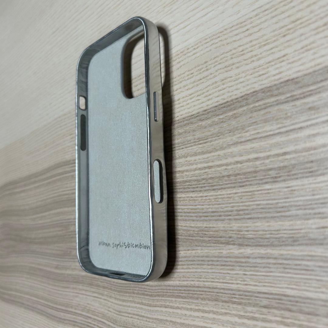 urban sophistication iPhone 16 ケース　シルバー