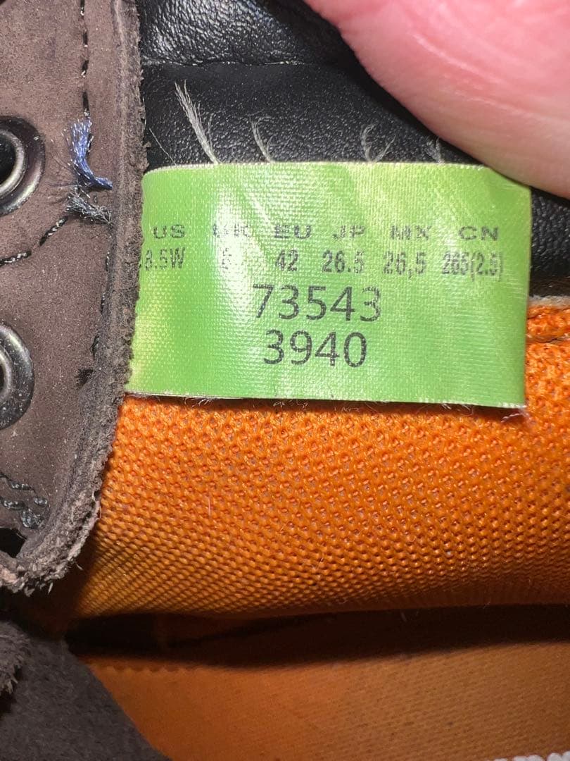 ティンバーランド　ダークブラウン ワークブーツ