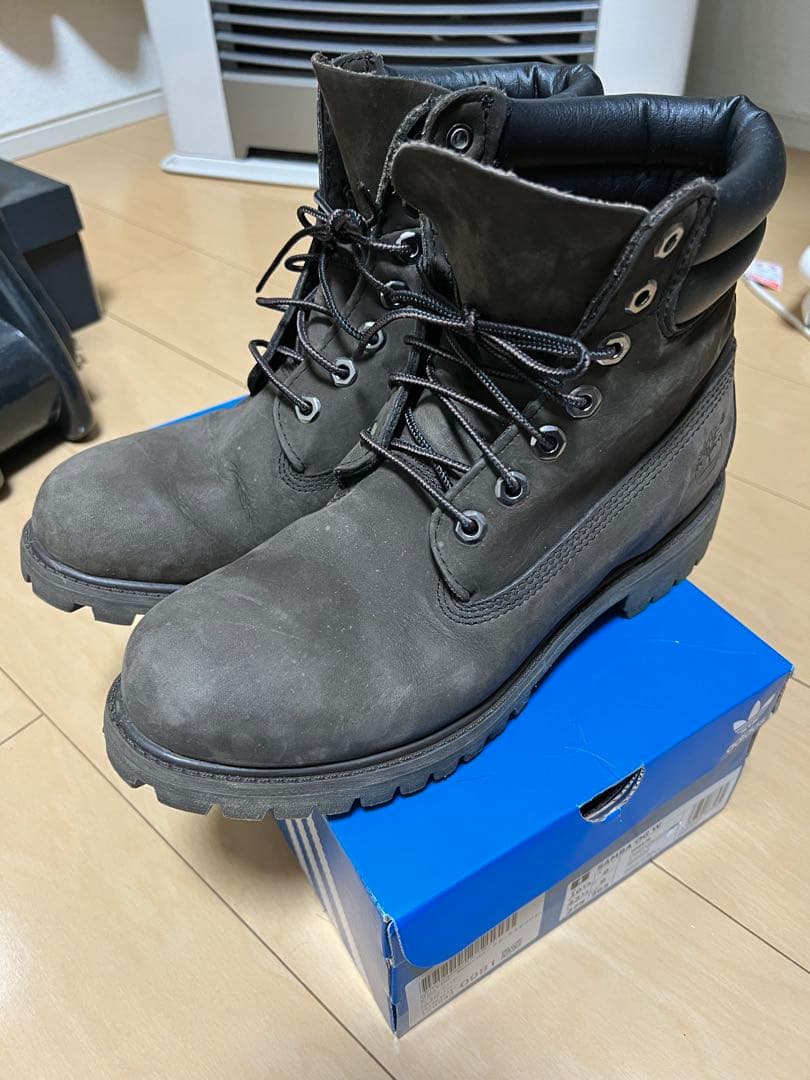 ティンバーランド　ダークブラウン ワークブーツ