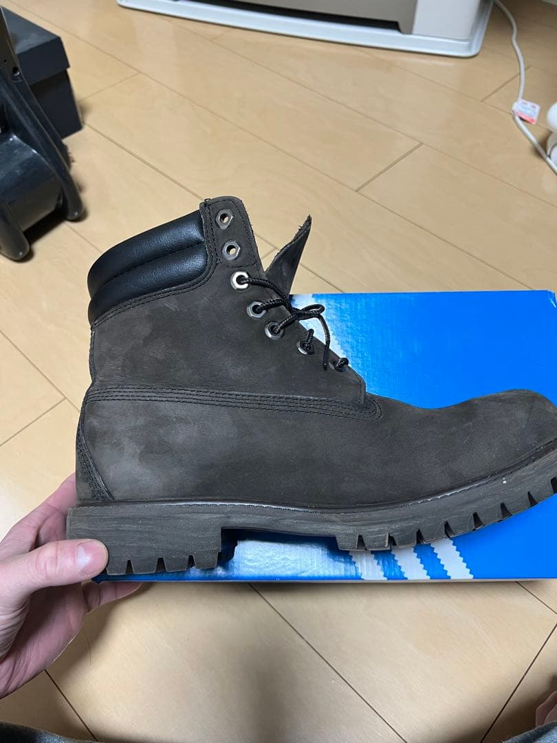 ティンバーランド　ダークブラウン ワークブーツ