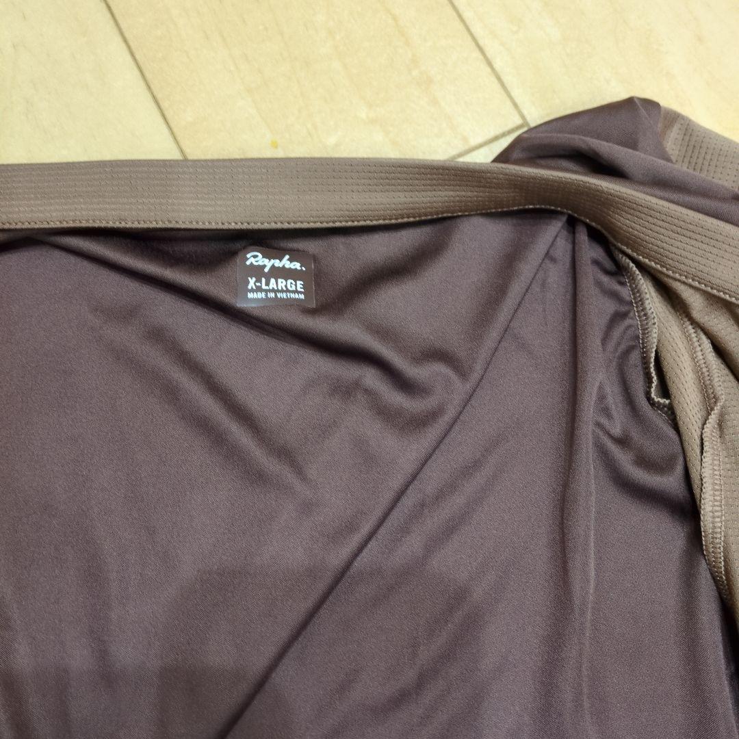 Rapha プロチーム トレーニングジャージ XL ブラウン