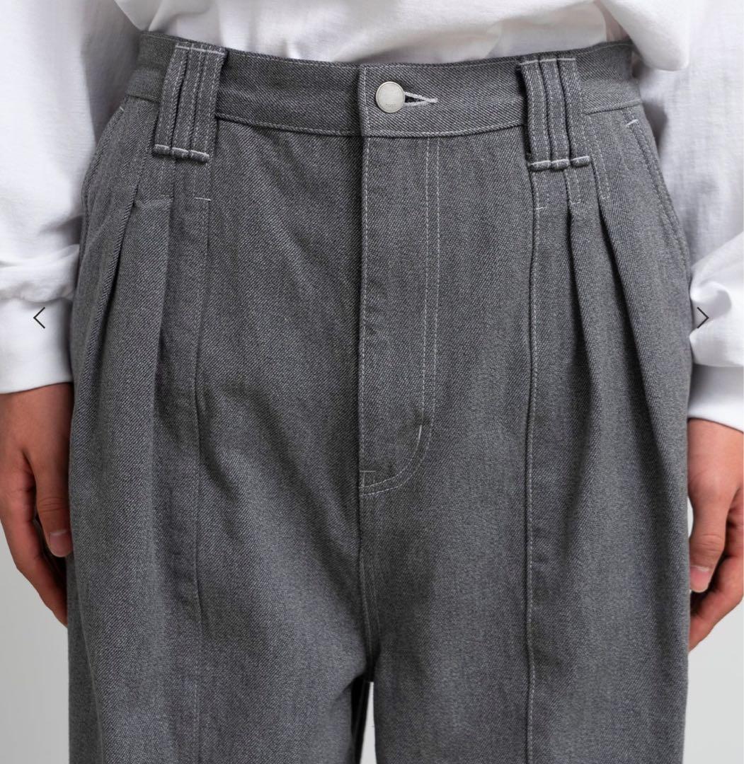 パンツ YOKE for Graphpaper DENIM WIDE TROUSERS