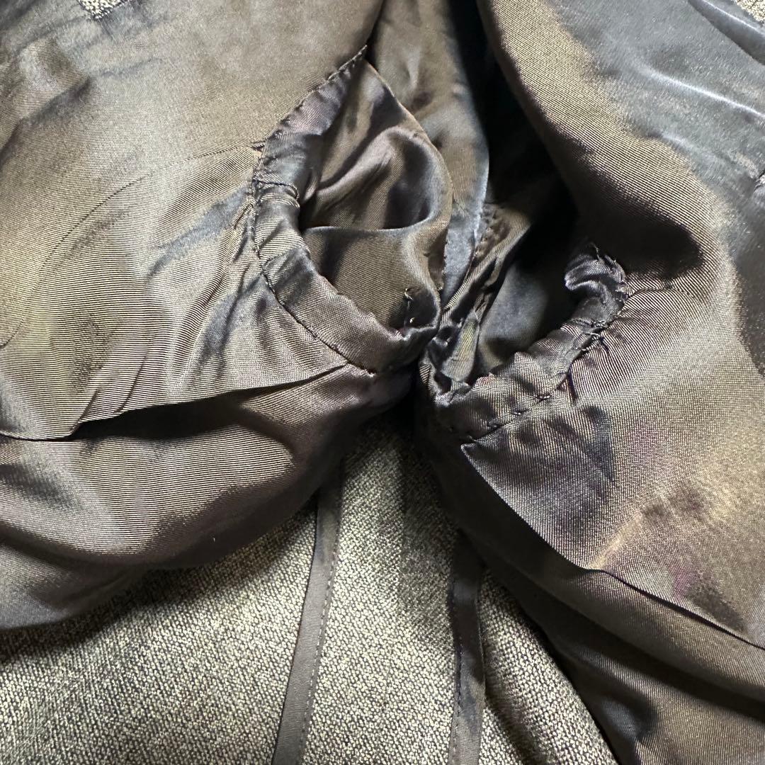 未使用級美品　希少　ジェイプレス　ツイード系セットアップスーツ　ブラウン　AB7