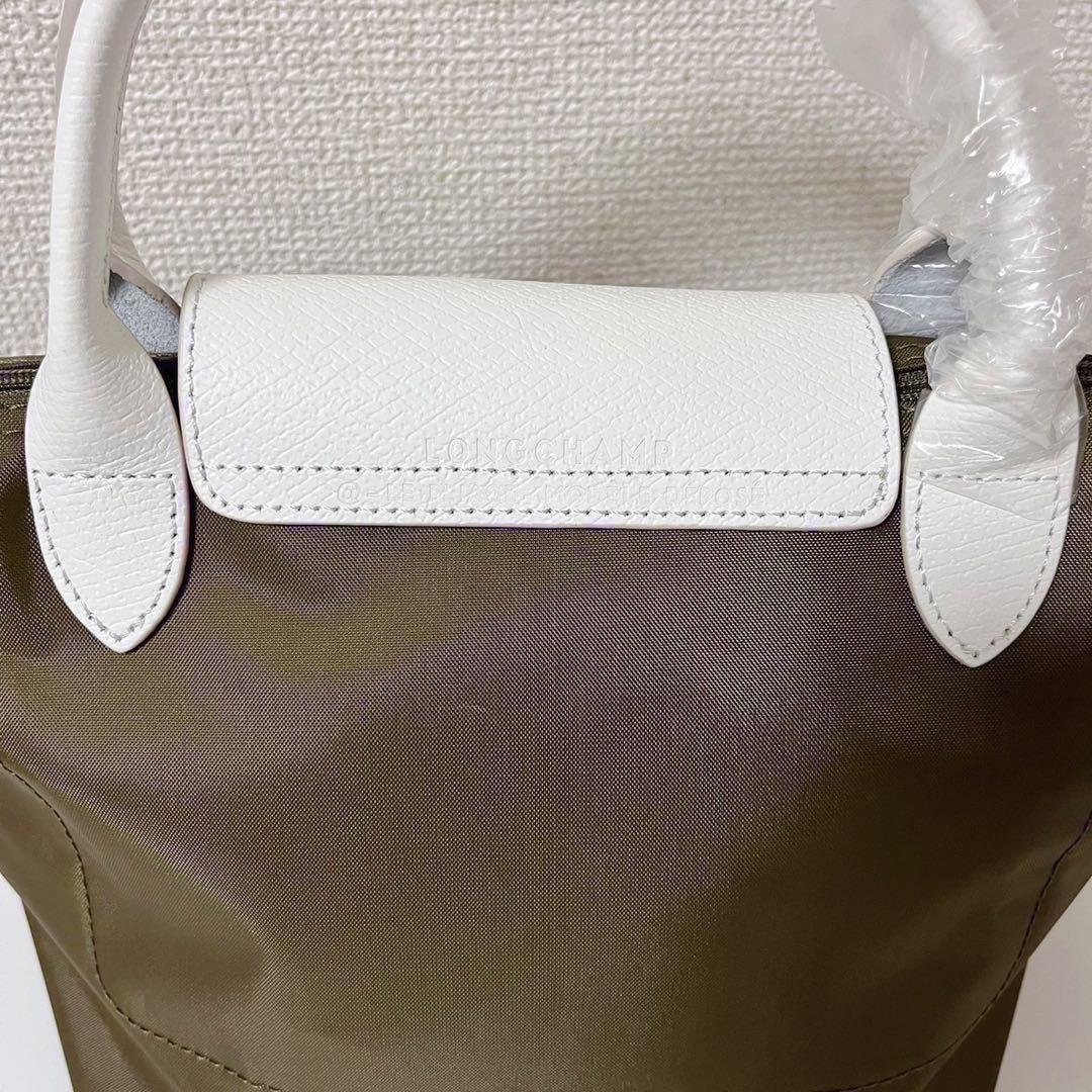 【新品】ロンシャン ル プリアージュ オリジナル 限定S エッフェル塔カーキ