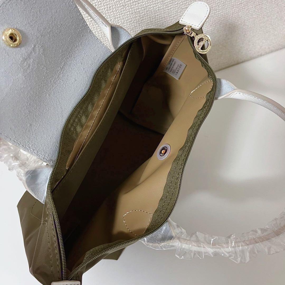 【新品】ロンシャン ル プリアージュ オリジナル 限定S エッフェル塔カーキ