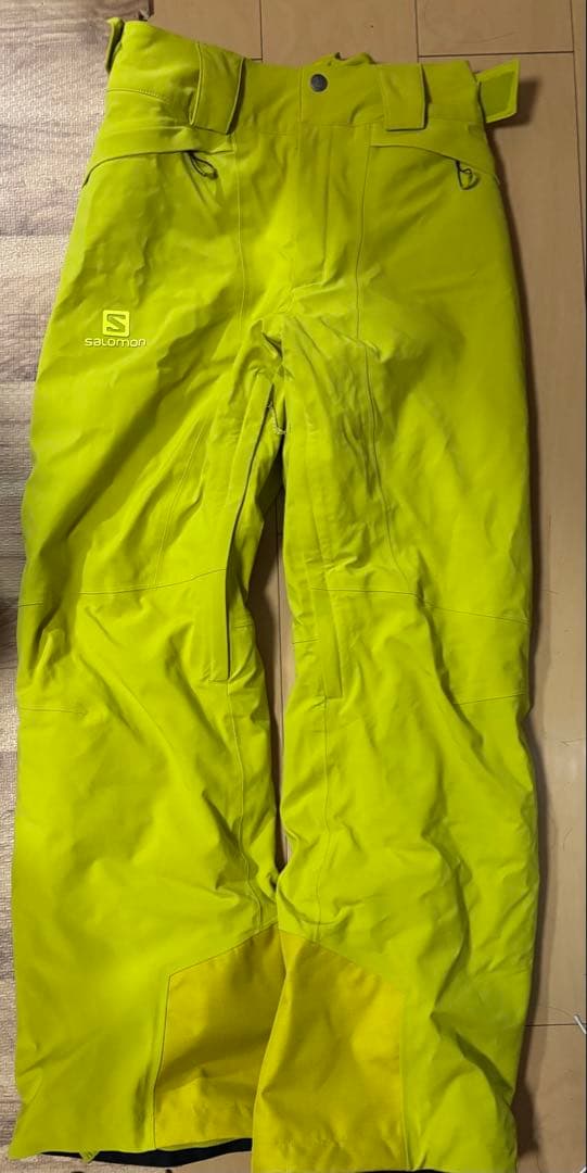 Salomon スキーウェアセット ネイビー/イエロー