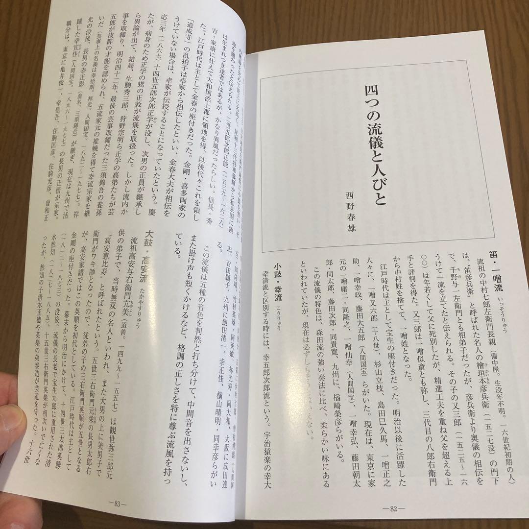 CD4枚組　観世流　舞の囃子　一噌流・幸流・高安流・金春流