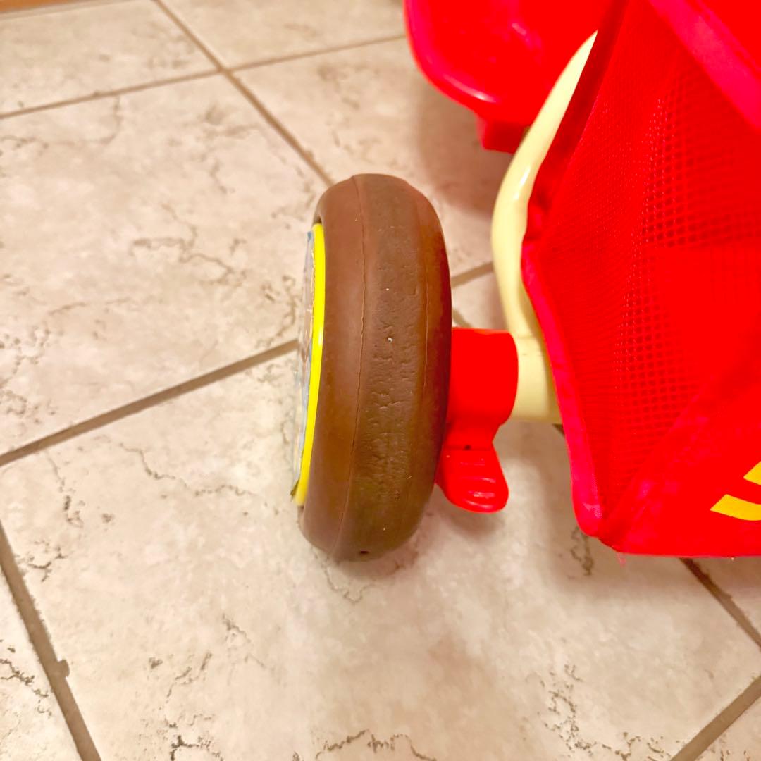 【✨極美品✨】アンパンマンデラックス　三輪車 おもちゃ完動品