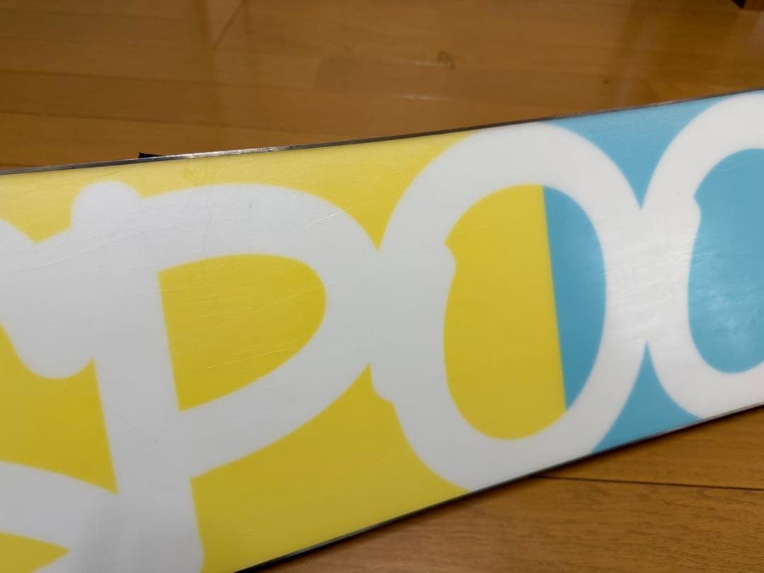 SPOON キッズ スノーボード板100cm &SPOONビンディング付